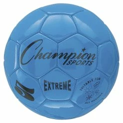Champion Sports Champion Extreme Series Soccer Ball, Size 5, Blue