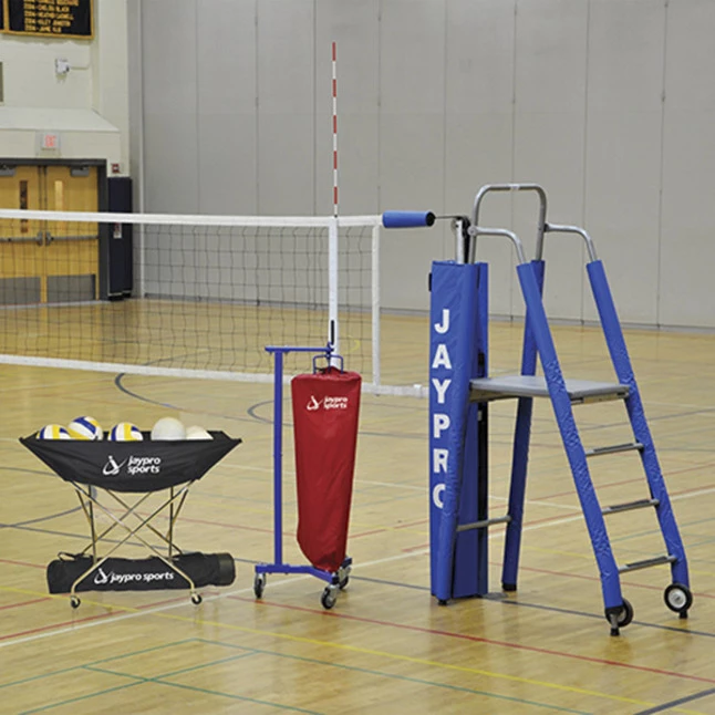 Jaypro Featherlite Volleyball Standard System Black Pad 1 Jaypro Featherlite Volleyball Standard System Black Pad
