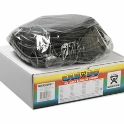 CanDo No-Latex X-Heavy Resistance Band, 100 Feet, Black