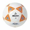 Mikasa Size 5 Deluxe Cushioned Soccer Ball, Ages 12 And Up, 27 Inch Diameter, White/Orange