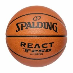 Spalding REACT TF250 Men's Official Basketball, 29-1/2 Inch, Orange