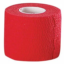 Cramer Eco-Flex 2 In X 6 Yd Stretch Tape Rolls, Case Of 24, Red