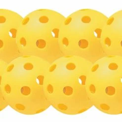 Champion Sports Plastic Baseball Set, Yellow, Set Of 12