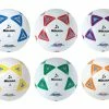 Mikasa Size 4 Deluxe Cushioned Soccer Ball, Ages 8 To 12, 25 Inch Diameter, Set Of 6, Assorted Colors