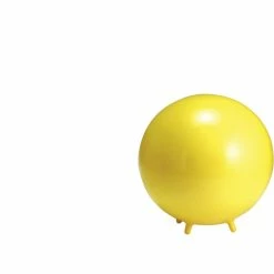 Gymnic Sit'N'Gym Therapy Ball With Legs, 17-1/2 Inches, Yellow