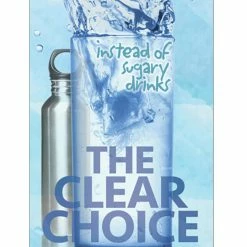 Visualz Drink Water Vinyl Banner