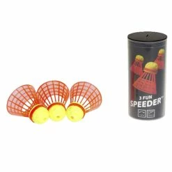Speedminton Fun Speeder, Tube Of 3 Shuttles