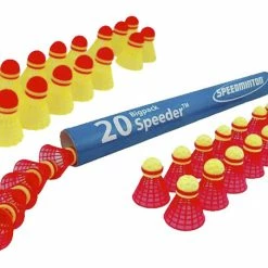 Speedminton Mix Speeder Tube, Pack Of 20