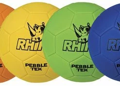 Champion Rhino Skin Pebble Tek Soccer Balls, Set Of 6 Colors