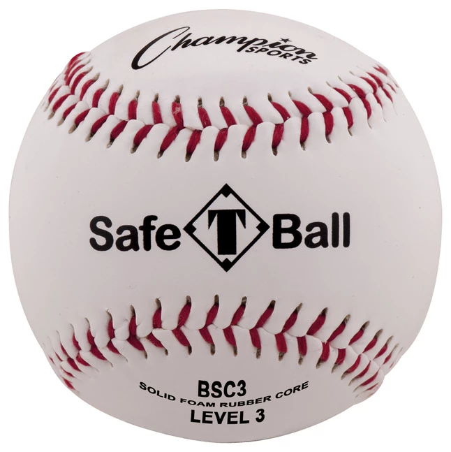 Champion Sports Champion Soft Compression Level 3 Baseballs, Pack Of 12