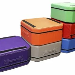 UCS INC Plyomentry Plyo Boxes, Assorted Colors, Set Of 6