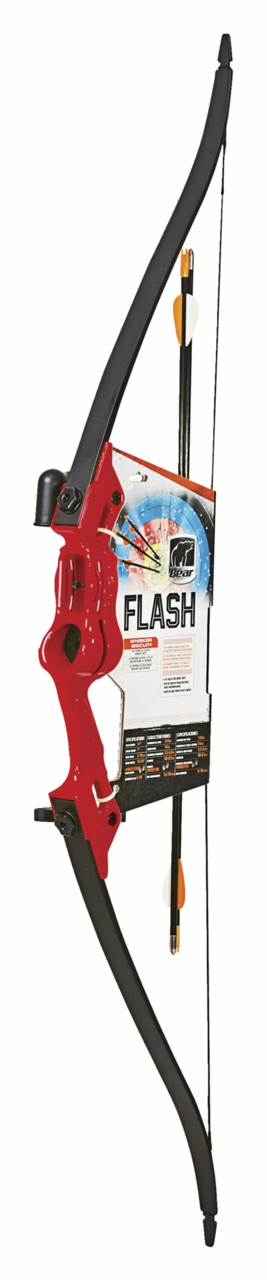 Bear Archery Bear Flash Bow, Youth, 47 Inches Long, Red 1 Bear Archery Bear Flash Bow, Youth, 47 Inches Long, Red