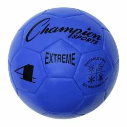 Champion Sports Extreme Series Size 4 Soccer Ball, Royal Blue