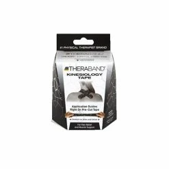 TheraBand Kinesiology Tape 2 In Black And Gray