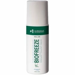 BioFreeze Classic Pain Relief Roll-on, Original Green Formula, 2.5 Ounces
