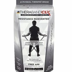 TheraBand CLX Advanced 5 Feet Silver