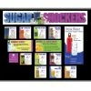 Visualz Sugar Shockers Drinks Bulletin Board Kit, 16 Pieces