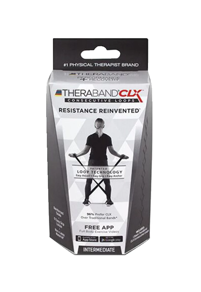 TheraBand CLX Intermediate 5' Silver