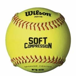 Wilson Soft Compression Softball, 12 Inch, Pack Of 12