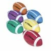 Sportime Gradeballs Youth/Intermediate Rubber Footballs, Size 7, Set Of 6