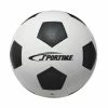 Sportime Size 4 Soccer Ball, Black/White