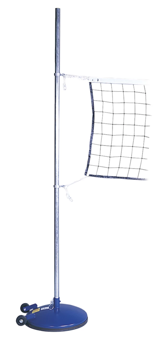 Jaypro Center Game Standard, Blue Base With Gray Upright, 145 Pounds, Each 1 Jaypro Center Game Standard, Blue Base With Gray Upright, 145 Pounds, Each