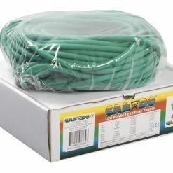 CanDo Exercise Tubing, Medium, 100 Feet, Green