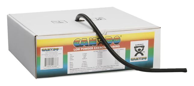 CanDo Exercise Tubing, Extra Heavy, 100 Feet, Black 2 CanDo Exercise Tubing, Extra Heavy, 100 Feet, Black - Image 2