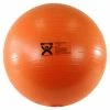 CanDo Inflatable Exercise Ball, Extra Thick ABS, 22 Inches, Orange