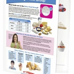 Sportime Dairy Food Group Visual Learning Guide, 4 Pages, Grades 5 To 9