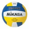 Mikasa VQ2000 Plus NFHS Volleyball, Size 5, Royal Blue/Gold/White