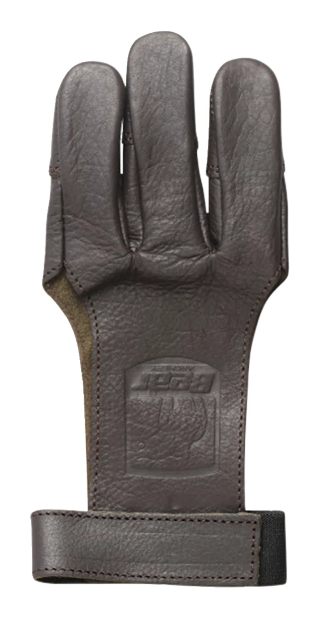 Bear Archery Leather Shooting Glove, Medium, Brown 1 Bear Archery Leather Shooting Glove, Medium, Brown