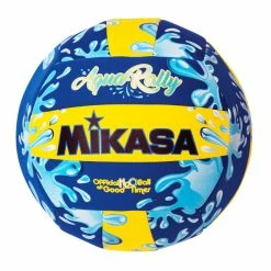Mikasa Aqua Rally Volleyball, Blue/Yellow