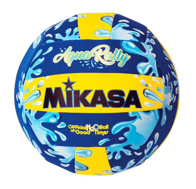 Mikasa Aqua Rally Volleyball, Blue/Yellow