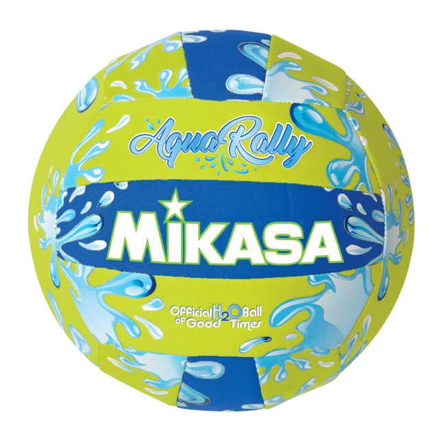 Mikasa Aqua Rally Volleyball, Green Blue