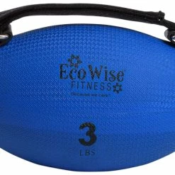 EcoWise Slim Weight Ball, 3 Pounds, Blue Dahlia