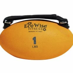 EcoWise Slim Weight Ball, 1 Pound, Tangerine