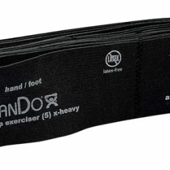 CanDo Multi-Grip Exerciser, 6 Feet, X-Heavy, Black