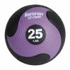 Aeromat Deluxe Medicine Ball, 25 Pounds, Black And Purple