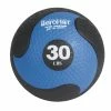 Aeromat Deluxe Medicine Ball, 30 Pounds, Black And Blue