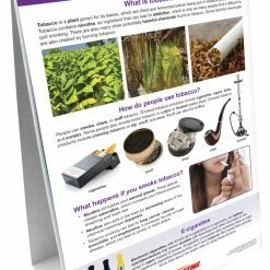 Sportime Effects Of Smoking And Vaping Flip Chart Set, Grades 5 To 12