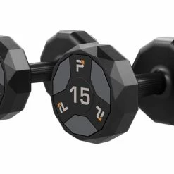 Power Systems Power System Urethane Dumbbells, Pair, 15 Pounds