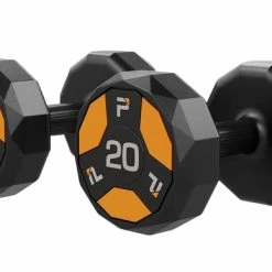 Power Systems Power System Urethane Dumbbells, Pair, 20 Pounds