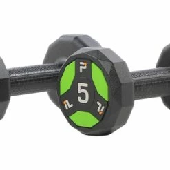 Power Systems Power System Urethane Dumbbells, Pair, 5 Pounds