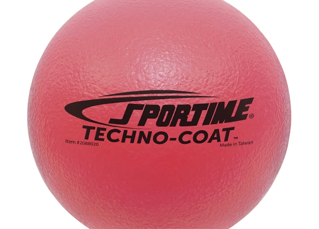 Sportime Techno-Coat Foam Medium Bounce Balls, 2-3/4 Inches, Set Of 6