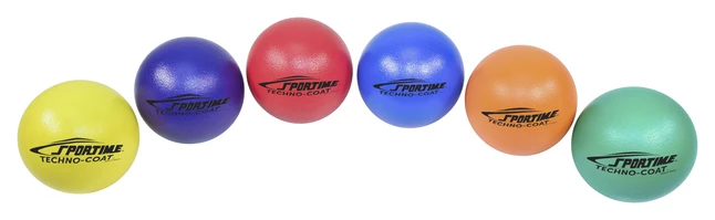 Sportime Techno-Coat Foam Medium Bounce Balls, 2-3/4 Inches, Set Of 6 - Image 3