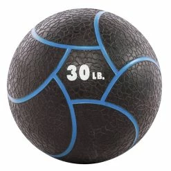 Power Systems Elite Power Medicine Ball Prime, 30 Pounds, 11 Inch Diameter, Black/Blue