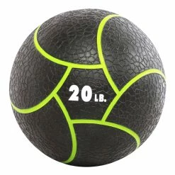 Power Systems Elite Power Medicine Ball Prime, 20 Pounds, 11 Inch Diameter, Black/Green