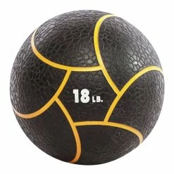 Power Systems Elite Power Medicine Ball Prime, 18 Pounds, 11 Inch Diameter, Black/Orange