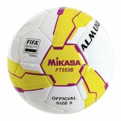 Mikasa FT553B-YP Soccer Ball, Size 5